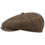 Hatteras Gallanger Wool Flatcap by Stetson beige-braun