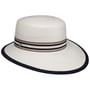 Vina Sportive Blue Panama-Hatt by Lierys hvit-blå