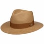 Twotone Stripes Traveller Panamahut by Lierys natur-braun