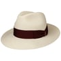 Amedeo Bogart Panamahut by Borsalino natur-bordeaux