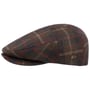 Groves Check Flatcap by Bailey 1922 oliv