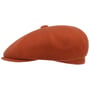 Classic Wool Hawker Flatcap by Kangol orange