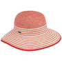 Striped Brim Twotone Schlapphut by Lipodo rot-meliert