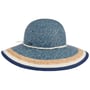 Striped Edge Schlapphut by Lipodo blau-meliert
