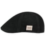 Texas Robust Denim Flatcap by Stetson schwarz