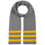 Stripes Strickschal by Hammaburg gelb