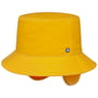 Waxed Cotton Bucket Fischerhut by Hammaburg gelb