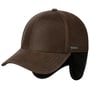 Chevrette Cowhide Cap mit Ohrenklappen by Stetson braun