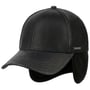 Chevrette Cowhide Cap mit Ohrenklappen by Stetson schwarz