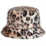 Ella Bucket Stoffhut mit Leomuster by Mayser beige