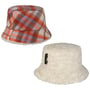 Doriet Check Bucket Wendehut by Mayser koralle