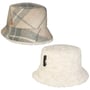 Doriet Check Bucket Wendehut by Mayser hellbeige