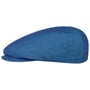 Descott Leinen Flatcap by Stetson blau