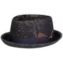 Paisley Pork Pie Stoffhut by Alfonso D’Este dunkelblau