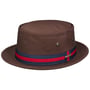 Classic Band Pork Pie Stoffhut by Stetson braun