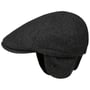 Thinsulate Flat Cap med Øreklapper by Lipodo antracit