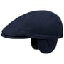 Thinsulate Flatcap mit Ohrenklappen by Lipodo dunkelblau