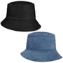Cord Denim Bucket Wendehut by bedacht blau