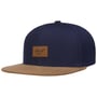 Suede 6 Panel Classic Snapback Cap by Reell dunkelblau