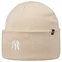 MLB Yankees Base Runner Beanie by 47 Brand beige