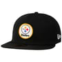 59Fifty Round Logo Steelers Cap by New Era schwarz