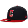 59Fifty MLB Ac Perf Emea Guardians Cap by New Era dunkelblau
