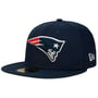 59Fifty NFL New England Patriots Cap by New Era dunkelblau