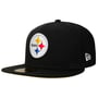 59Fifty NFL Pittsburgh Steelers Cap by New Era schwarz