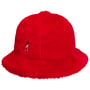 Faux Fur Casual Stoffhut by Kangol rot