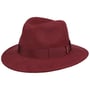 Piemonte Traveller Wollhut by Borsalino bordeaux-meliert