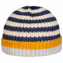 Twotone Cuff Kids Strickmütze dunkelblau