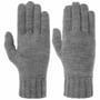 Liva Feinstrick Fingerhandschuhe by Seeberger grau