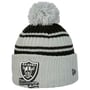 NFL 22 SPRTKNT Raiders Beanie by New Era schwarz