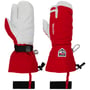 Heli Ski 3-Finger Handschuhe by Hestra rot