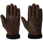 Deerskin Primaloft Rib Handschuhe by Hestra dunkelbraun