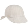 Fine Stripes Damencap by Seeberger hellblau