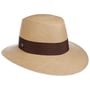Laurena Striped Band Panamahut by Lierys braun