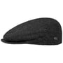 Lord Herringbone Flatcap by Bailey 1922 schwarz