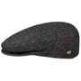 Lord Windowpane Plaid Flatcap by Bailey 1922 anthrazit