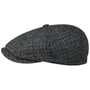 Hatteras Brayton Flatcap by Stetson grau-blau