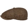 Hatteras Brayton Flatcap by Stetson beige-braun