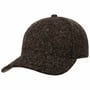 Classic Donegal Tweed Cap by Stetson dunkelbraun