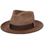Lidderdale Fedora Haarfilzhut by Stetson hellbraun