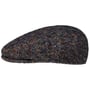 Colour Spots Driver Flatcap by Stetson dunkelblau