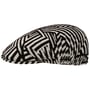 Virtual Grid 507 Flatcap by Kangol schwarz-weiß