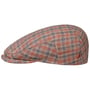 Hellerson Merino Silk Flatcap by Alfonso D’Este grau-rot