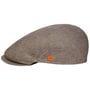 Sidney Leinen Stripes Flatcap by Mayser beige