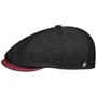 Lesley Twotone Flatcap by Lierys schwarz