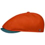Lesley Twotone Flatcap by Lierys orange