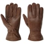 Cowskin Lederhandschuhe by Stetson braun
